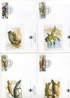 A40957)WWF-FDC Gady i Plazy: CSSR 3007 - 3010