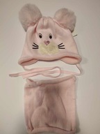 KOMPLET CZAPKA + KOMIN AMBRA r. 36-38 nr 325B