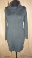 Paul Costelloe- wełniana dzianinowa sukienka r; S/M