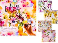 ODWROTNA KOLOROWANKA Kolory już są - Dorysuj kontury TRENING WYOBRAŹNI