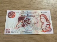 Wyspa Man - 20 funtów - UNC