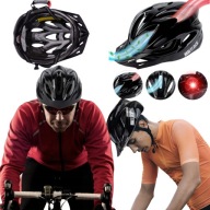 KASK ROWEROWY ROWERU HULAJNOGI SPORTOWY LED REGULOWANY 58 61CM MĘSKI DAMSKI