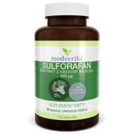 Medverita Sulforafan 400µg ekstrakt z kiełków brokułu (120kaps)