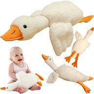 GĘŚ PIPA MASKOTKA PODUSZKA PLUSZOWA RUCHOMA GĘŚ DUŻY PLUSZAK PIPEK 50 CM