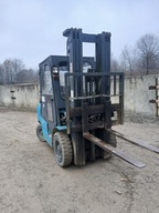 Wózek widłowy Baoli2014r UDT silnik mitsubishi Triplex 2,5 tony faktura VAT