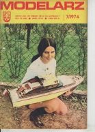 Modelarz 7/1974 Salmson 2A2, jacht motorowy m/y Ira stan