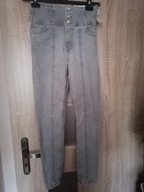 SPODNIE SKINNY BERSHKA 34 XS