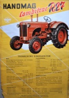 HANOMAG COMBITRAC R27 - TRAKTOR - REKLAMA