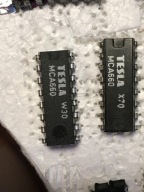 Układ MCA660, podnośne B-Y, R-Y, kontrast, nasycenie, jasność