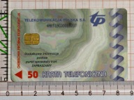 Chipowa Próbna Karta Telefoniczna nr 50P TP S.A.