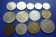 Zbiór monet Czechosłowacja - różne nominały i roczniki