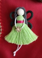 Aniołek handmade - makrama