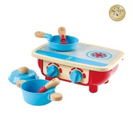 Hape Toddler Kitchen Set – drewniana kuchenka zabawka z garnkiem