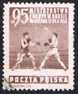 1953 Polska fi 666 - Mistrzostwa Europy w Boksie