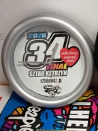 Zegar ścienny Sztabowóz z logiem 34 Finał WOŚP