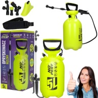 Opryskiwacz Ręczny Ciśnieniowy Ogrodowy Regulowana Dysza 5 l