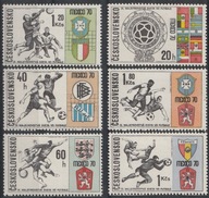 CZECHOSŁOWACJA - MŚ MEKSYK - 1970 - PIŁKA NOŻNA - CZYSTE **