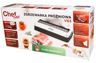 ZGRZEWARKA PRÓŻNIOWA CHEFONE V63 PAKOWARKA DO ŻYWNOŚCI FOLII KOREK DO WINA