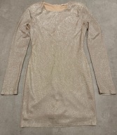 vera&lucy sukienka srebrna błyszcząca S VERA & LUCY