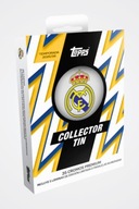 Topps Real Madryt Collector Tin 2025/26 - Oficjalny Zestaw Kart