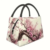 torba termiczna mała torebka lód motyl modna anime styl retro biuro lunch