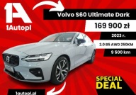 Volvo S60 Volvo S60 B5 B AWD Ultimate Dark 2.0 Hybryda 250KM