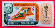 ADEN QU'AITI 1968 Olimpiada czyste**
