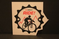 NAKLEJKA - BIKE WORLD RIDE - ROWER - MOTOR - AUTO