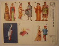 HISTORIA UBIORU 143 - PTAKI EGZOTYCZNE - PODBÓJ GŁĘBIN - NAKLEJKI