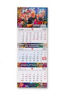 Kalendarz trójdzielny 34. Finału WOŚP