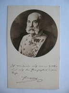 AUSTRO-WĘGRY CESARZ FRANCISZEK JÓZEF I przedwojenna POCZTÓWKA