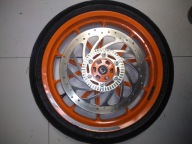 KTM DUKE 125 21r koło przód przednia felga tarcza opona komplet