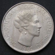 Luksemburg 5 franków 1962 - Księżna Charlotte