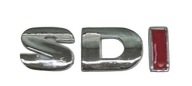 Emblemat SDI Czerwony Passat Golf Seat VW Bagażnik Klapa tył