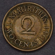 Mauritius - 2 centy 1944