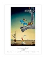 reprodukcje Salvador Dali malarstwo surrealizm kalendarz 2025 obrazy sztuka