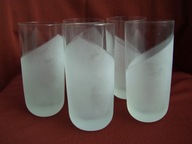GRUBE SZKLANKI DO DRINKÓW- 4 SZTUK-LATA 90-TE