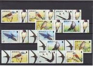 Ptaki, Jersey, znaczki czyste