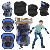 ZESTAW OCHRANIACZY NA ROWER ROLKI HULAJNOGĘ DLA DZIECI CHŁOPCA 6szt