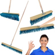 SZCZOTKA MIOTŁA ZMIOTKA OGRODOWA ULICÓWKA BEZ TRZONU MOCNE WŁOSIE OPRAWNA