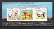 Tunezja 2019, ark. 3zn. fauna Tunezji, antylopy, koń kucyk pony