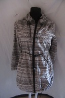 PARKA PŁASZCZ Z KAPTUREM ROZM XS