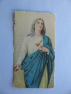 SERCE MARYJI stary ŚW. OBRAZEK