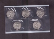 USA - 2006 rok - zestaw menniczy - 5 monet 1/4 Dolar - mennicze - mennica P