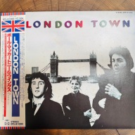 Paul McCartney, Wings London Town EX+/EX- Japan Obi LP 1978 Capitol EPS-81