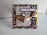 Kartka ręcznie robiona na Dzień Babci