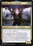 Karta Magic: The Gathering Harald, King of Skemfar KHM