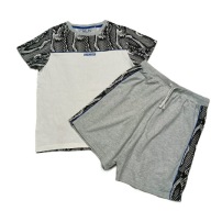 PIŻAMA CHŁOPIĘCA BAWEŁNIANA KRÓTKI RĘKAW ROZM.152 (12 lat)__NEXT