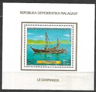 MADAGASKAR - kutry rybackie 1987 ** Mi B-41 (2483)