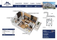 Mieszkanie, Łomża, 36 m²